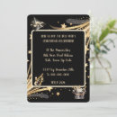 Search for new years eve celebration invitations Black