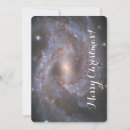 Search for galaxies of christmas cards Space