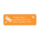 Search for dragonfly return address labels weddings Dragonflies