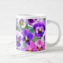 Search for violet flower mugs Watercolor