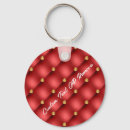 Search for diamond round key rings Red