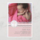 Search for pretty christening invitations Girl