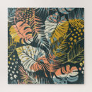 Search for tropical plant puzzles Pattern