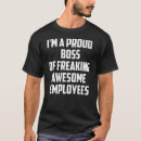 Search for proud boss tshirts Employer