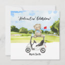 Search for golf baby shower invitations Blue