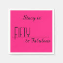 Search for 50th birthday napkins Minimalist