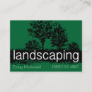 Search for stump removal business cards Landscape