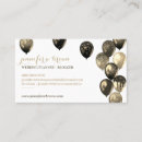 Search for black balloon business cards Party