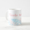 Search for pastel pink and blue mugs Cute
