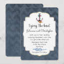 Search for nautical knot invitations Maritime
