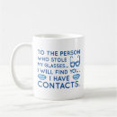 Search for no contact mugs Glasses