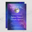 Search for outer space wedding invitations Night