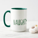 Search for naughty christmas mugs Green