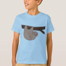 Search for sloth kids tshirts Lazy