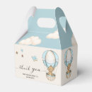 Search for hot air balloon favour boxes Gender neutral