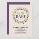 Search for hello baby invitations Greenery