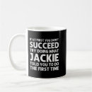 Search for jacky mugs Jackie