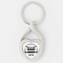 Search for car key rings Heart