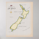 Search for new zealand map posters Wellington
