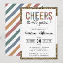 Search for 45th surprise birthday invitations 45 years old