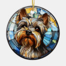 Search for yorkie christmas tree decorations Animals