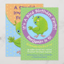 Search for parakeet” invitations For kids