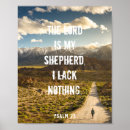 Search for the lord is my shepherd posters Faith