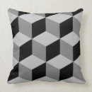 Search for cube cushions Optical illusion