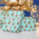Search for gingerbread men gift wrap Cute