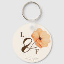 Search for wedding thank you key rings Floral