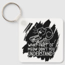 Search for funny black key rings Kitten