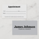 Search for lawyer appointment cards Minimalist