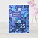 Search for 25th birthday cards Blue