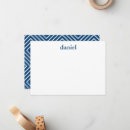 Search for chevron note cards Navy