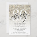 Search for champagne 30th birthday invitations Chic