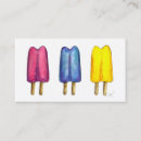 Search for lolly business cards Popsicle
