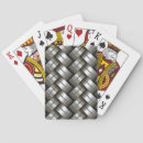 Search for aluminum playing cards Abstract