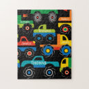 Search for monster truck puzzles Boy