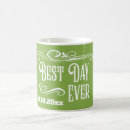 Search for best day ever wedding mugs Bridal shower