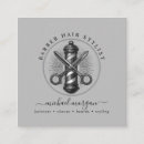 Search for barber shop business cards Masculine