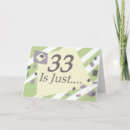Search for 33rd birthday cards Humourous