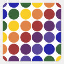 Search for rainbow polka dot stickers Lgbt