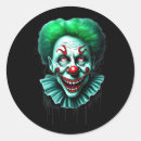 Search for creepy clown stickers Scary