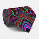Search for red black and green ties Psychedelic