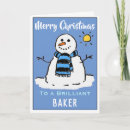 Search for baking christmas cards Baker