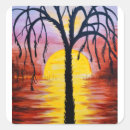 Search for tree sunset stickers Nature