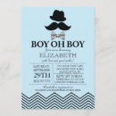 Search for mustache baby shower invitations Little man
