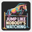 Search for horse jumping stickers Horseback riding