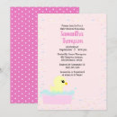 Search for ducky invitations Pink