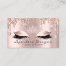 Search for eyelash business cards Fashion